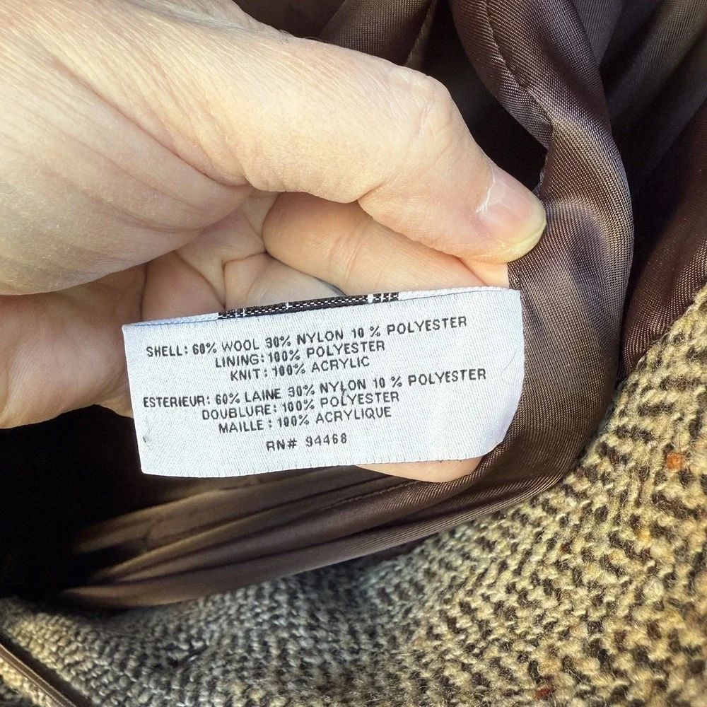 Laundry By Shelli Segal Tan‎ Belted Wool Coat